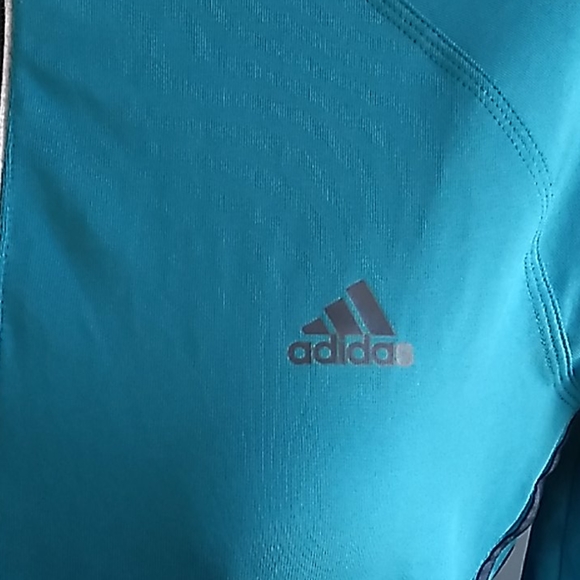 Adidas track zipper jacket sz medium - Picture 3 of 16